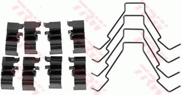 Accessory Kit, disc brake pad PFK496