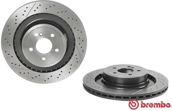 Brake Disc PRIME LINE - UV Coated 09.A822.11 - image 2
