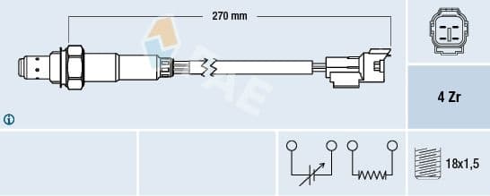 Oxygen Sensor 77296