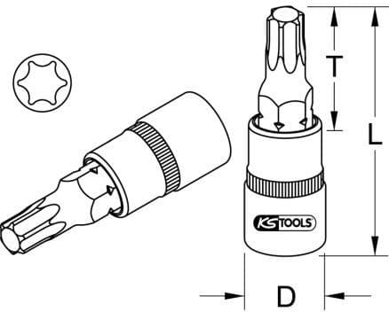 Socket Wrench Insert 911.3872 - image 9