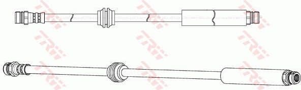 Brake Hose PHA596 - image 2