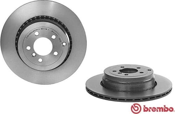 Brake disc, 1pcs REAR, Top Quality 09.A772.11 - image 2