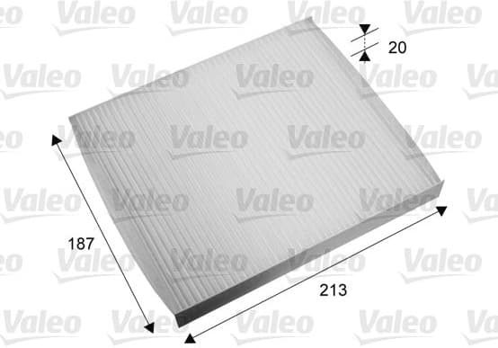 Filter, cabin air VALEO ESSENTIAL 715668
