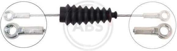 Cable Pull, parking brake K12201