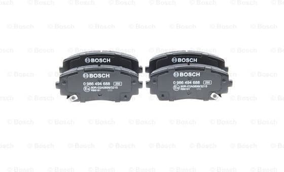 Brake Pad Set, disc brake 0986494688