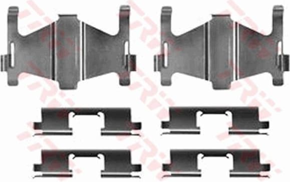 Accessory Kit, disc brake pad PFK295