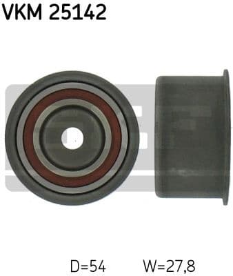 Deflection Pulley/Guide Pulley, timing belt VKM 25142