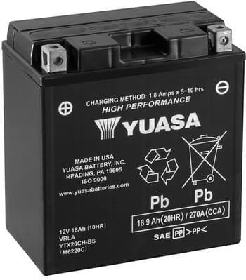Starter Battery High Performance Maintenance Free YTX20CH-BS