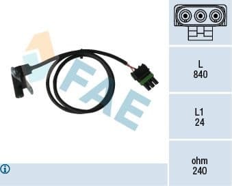 Sensor, crankshaft pulse 79025