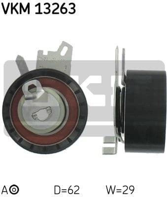 Tensioner Pulley, timing belt VKM 13263