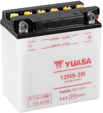 Starter Battery Conventional 12 Volt 12N9-3B