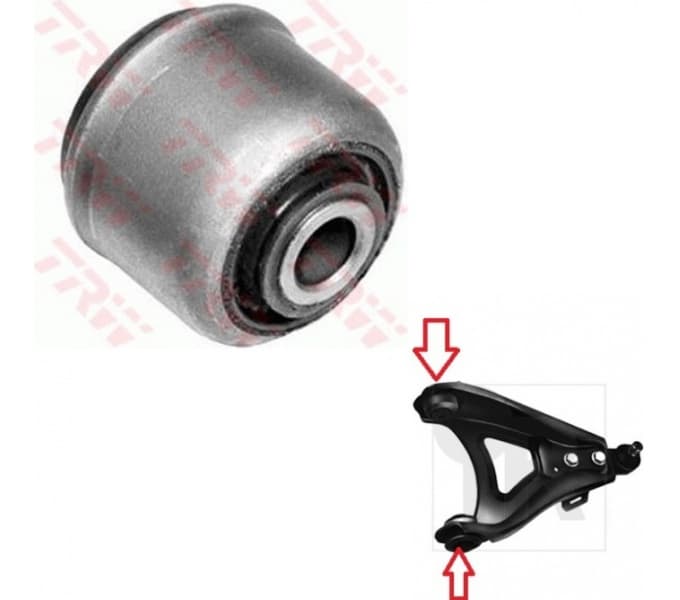 Silentblock front axle JBU128 - image 2