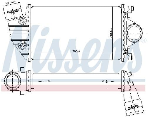 Charge Air Cooler ** FIRST FIT ** 96174