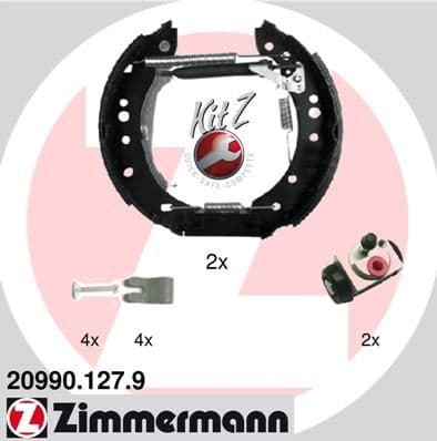 Brake Shoe Set KIT Z 20990.127.9