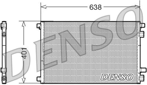 Condenser, air conditioning DCN23012