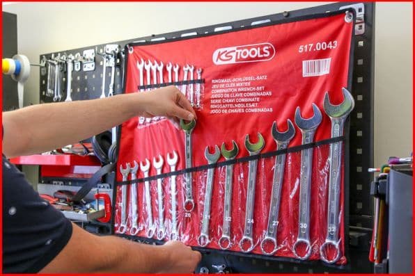 Spanner Set, ring/open ended 517.0043 - image 2