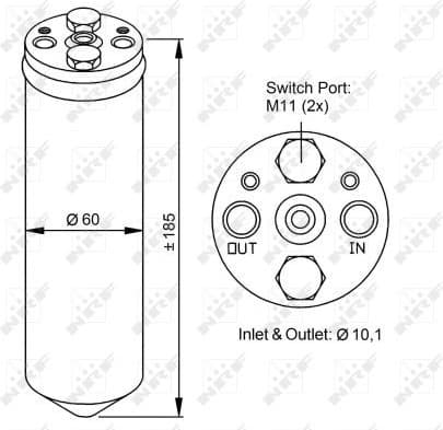 Dryer, air conditioning 33122