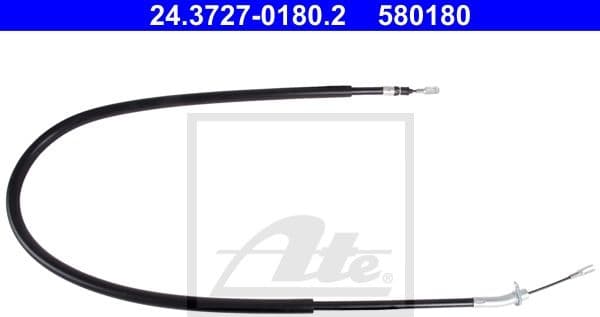 Cable Pull, parking brake 24.3727-0180.2 - image 2