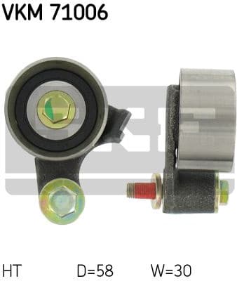 Tensioner Pulley, timing belt VKM 71006