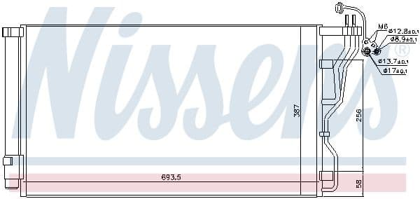 Condenser, air conditioning ** FIRST FIT ** 940244