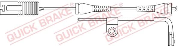 Brake pad wear indicator WS0202A - image 2