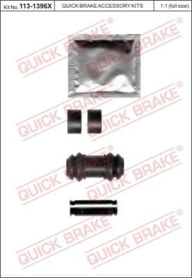 Brake caliper guide repkit 1131396X