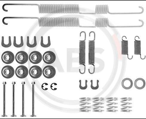Accessory Kit, brake shoes 0698Q