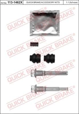 Brake caliper guide repkit 1131462X