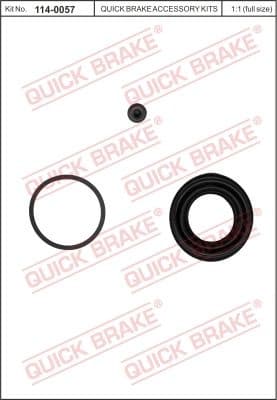 Brake caliper rear repair kit 114-0057
