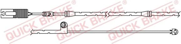 Brake pad wear indicator WS0244A - image 2