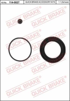 Repair Kit, brake caliper 114-0027
