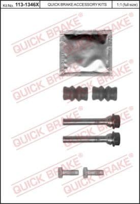 Brake caliper guide repkit 1131346X