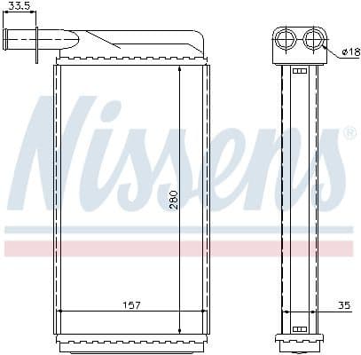 Heat Exchanger, interior heating 73385 - image 2