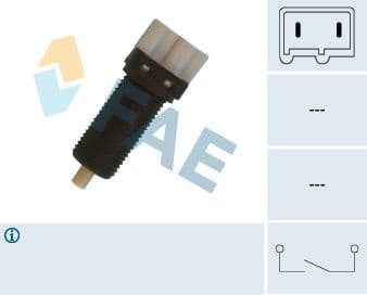 Switch, clutch control (cruise control) 24870