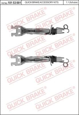 Brake shoe regulator 10153001 - image 2