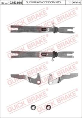 Brake shoe regulator 10253010 - image 2