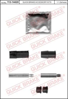 Brake caliper guide repkit 1131442X - image 2