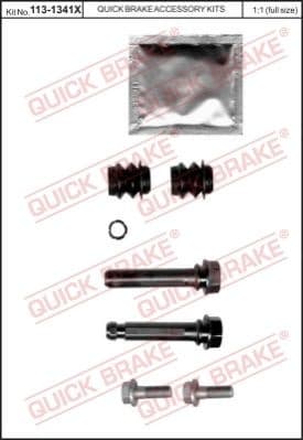Brake caliper guide repkit 1131341X