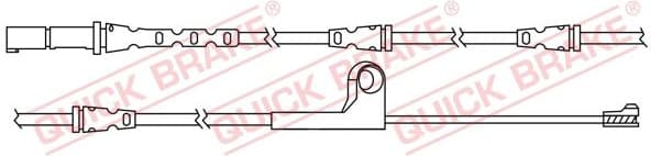 Brake pad wear indicator WS0284A - image 2