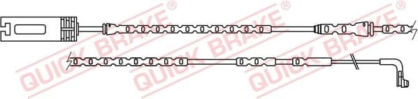 Brake pad wear indicator WS0259A - image 2