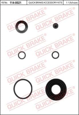 Repair Kit, brake caliper 114-0021