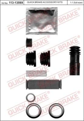 Brake caliper guide repkit 1131359X