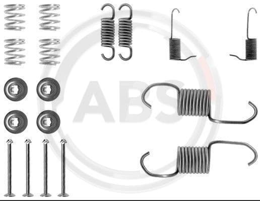 Accessory Kit, brake shoes 0696Q