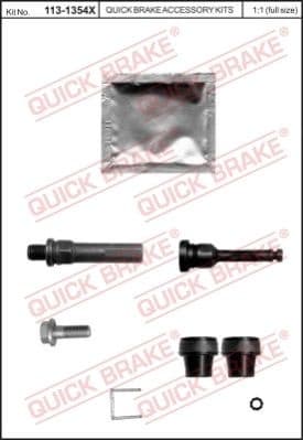 Brake caliper guide repkit 1131354X