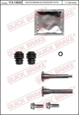 Brake caliper guide repkit 113-1393X