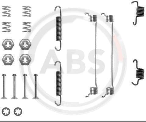 Accessory Kit, brake shoes 0651Q