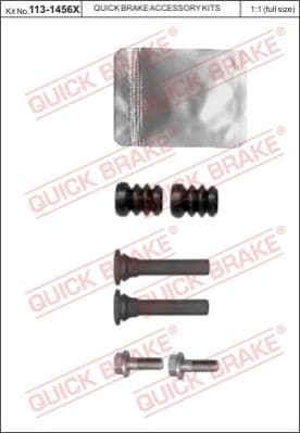 Guide Sleeve Kit, brake caliper 113-1456X