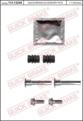 Brake caliper guide repkit 1131324X