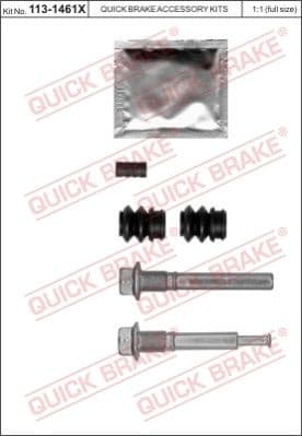 Brake caliper guide repkit 1131461X