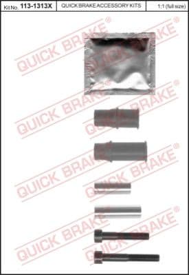 Brake caliper guide repkit 1131313X